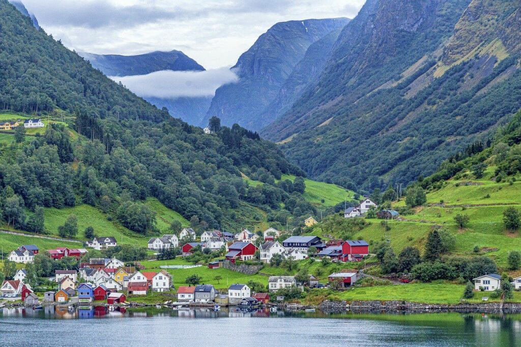 Norway Mountain Town