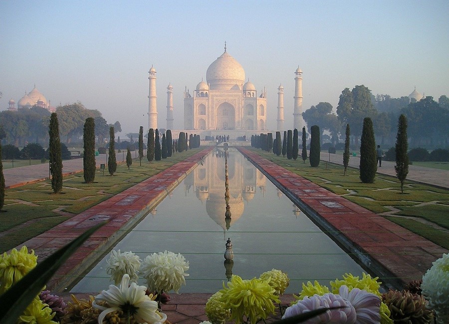 Taj Mahal, India, Warm Winter Destinations