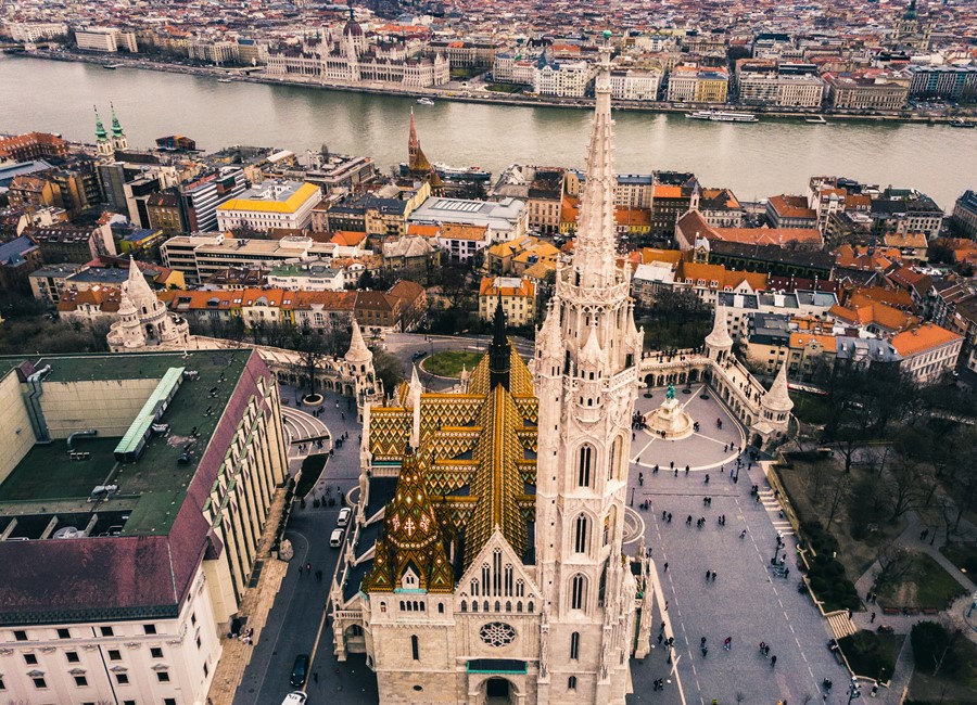 Cityscape of Budapest, Hungary, Girls' Trip Destinations