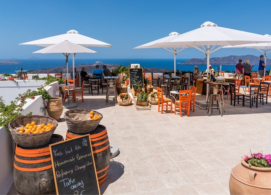 Restaurant in Greece, Girls' Trip Destinations